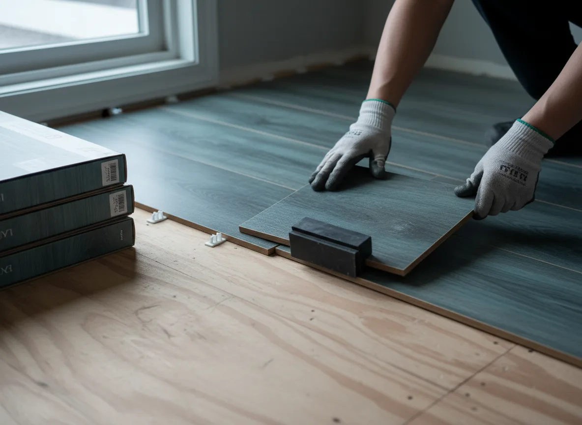 Luxury Vinyl Plank Installation company in Pep, TX